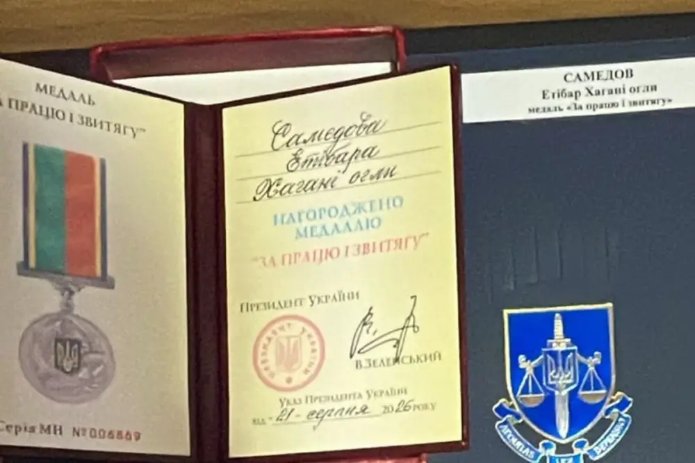 Zelenski Azərbaycan əsilli prokuroru təltif etdi – FOTOLAR