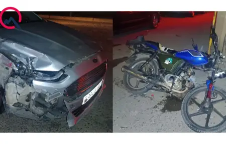 Tovuzda “Ford”la motosiklet toqquşdu - Xəsarət alan var