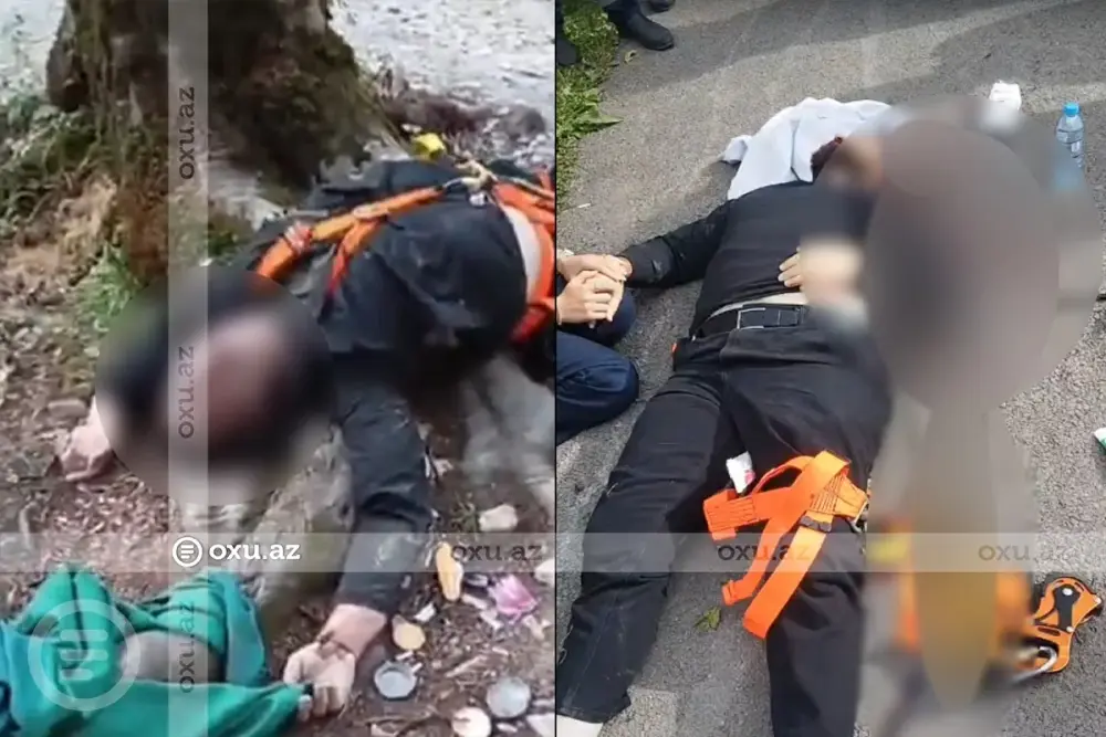 "Şəki yaylası"nda faciə: nəfər həyatını itirdi - FOTO/VİDEO/YENİLƏNDİ