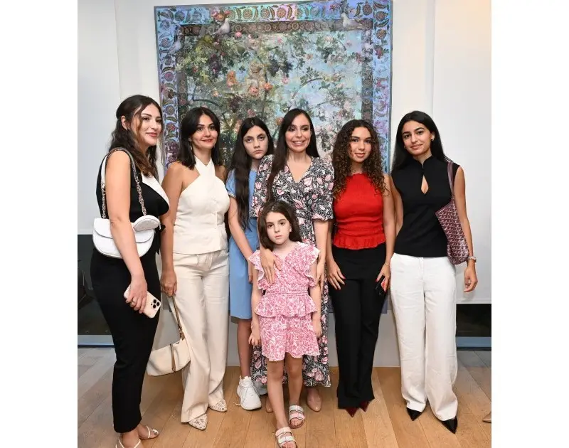 Leyla və Arzu Əliyevalar qızları ilə birlikdə Madriddə - Foto
