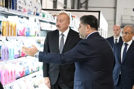 Prezident Qaradağda açılışda - Fotolar