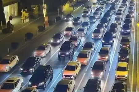 Təmir səbəbindən bu yolda sıxlıq yarandı