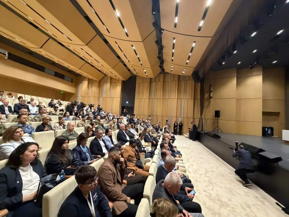 Diplomatlar Xankəndidə yeni layihələrlə tanış oldular - FOTOLAR