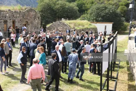 Diplomatik korpusun Qarabağ və Şərqi Zəngəzura səfəri başa çatdı