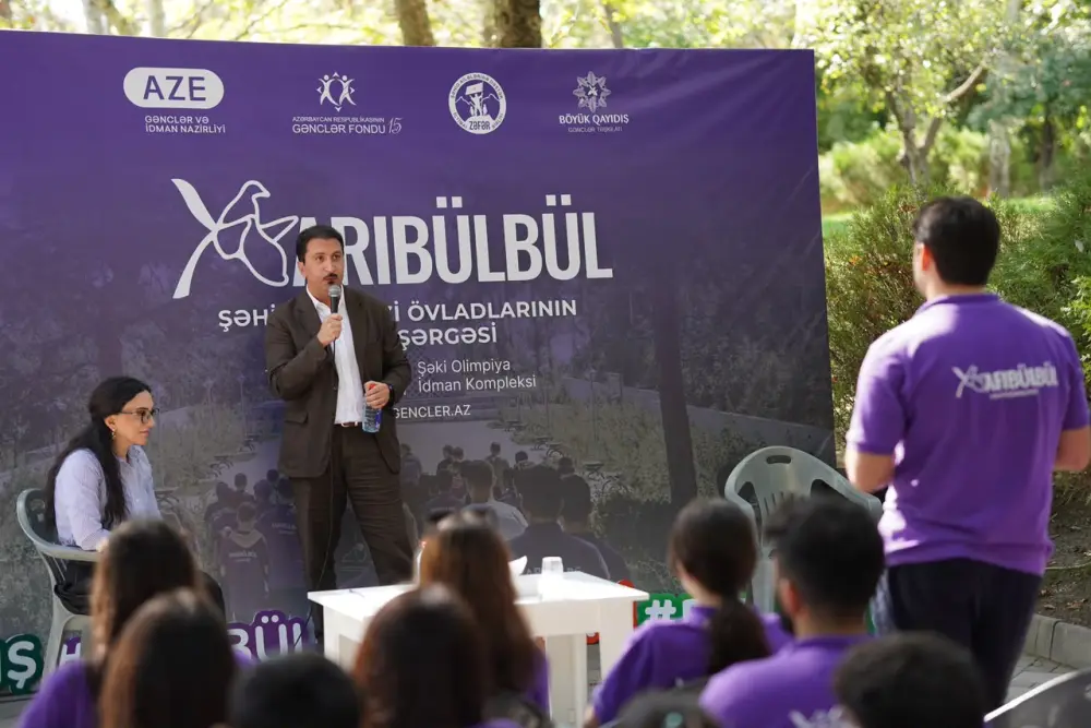 “Xarıbülbül” şəhid və qazi övladlarının yay düşərgəsi keçirildi