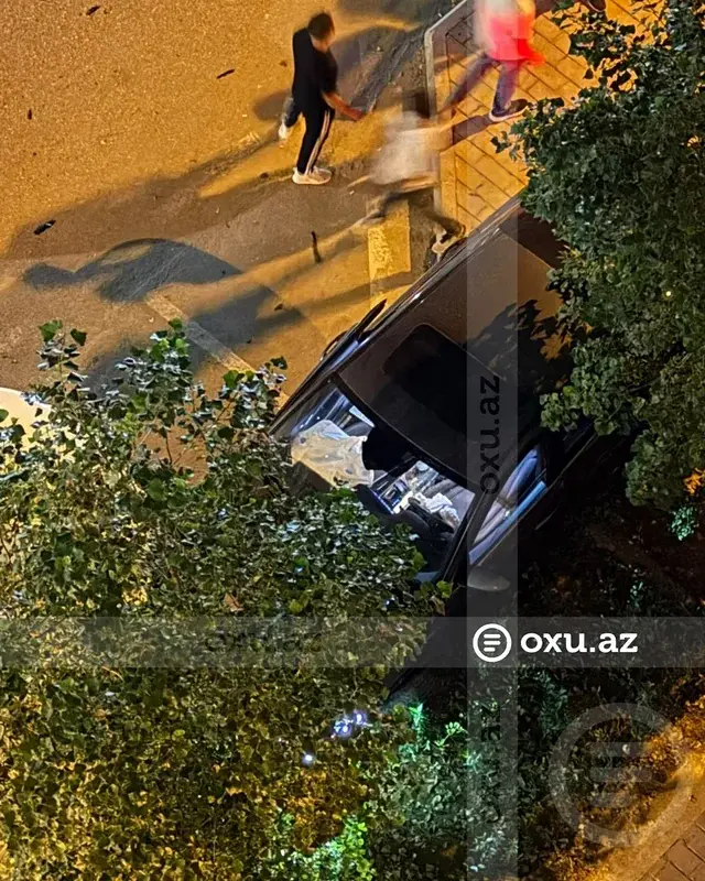 "Ağ Şəhər"də dəhşətli qəza: xəsarət alanlar var - FOTO