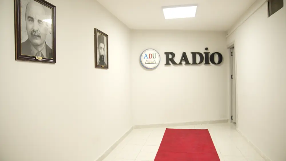 ADU-da radio otağının açılışı oldu - FOTOLAR