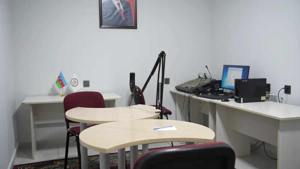 ADU-da radio otağının açılışı oldu - FOTOLAR