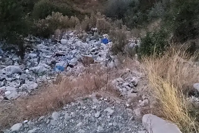Şamaxıda yol kənarı zibilliyə çevrilib - FOTOLAR