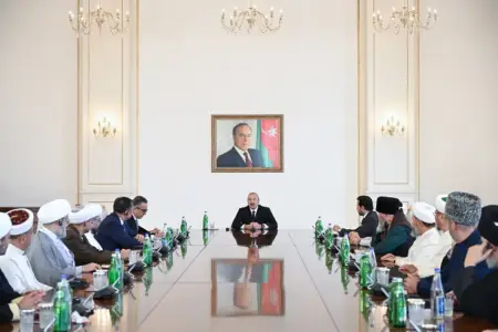 Prezidentin sosial şəbəkə hesablarında beynəlxalq konfransların iştirakçıların qəbuluna dair paylaşım edildi