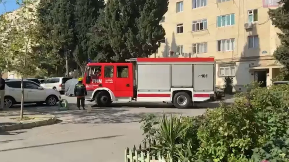 Bakıda yaşayış binasında partlayış - Xəsarət alan var -YENİLƏNDİ