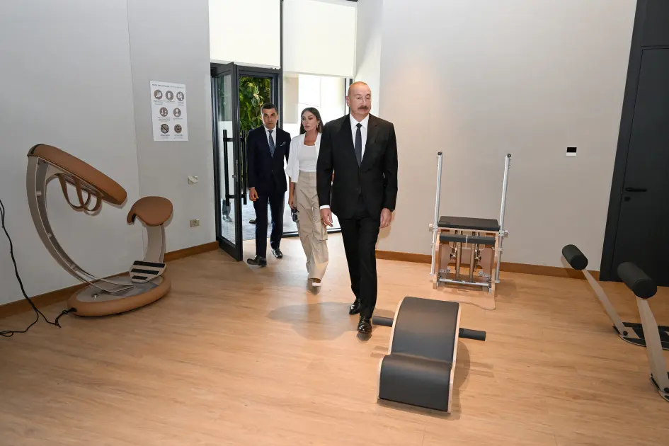 Prezident və xanımı Şamaxıda AÇILIŞDA- YENİLƏNDİ - FOTOLAR 