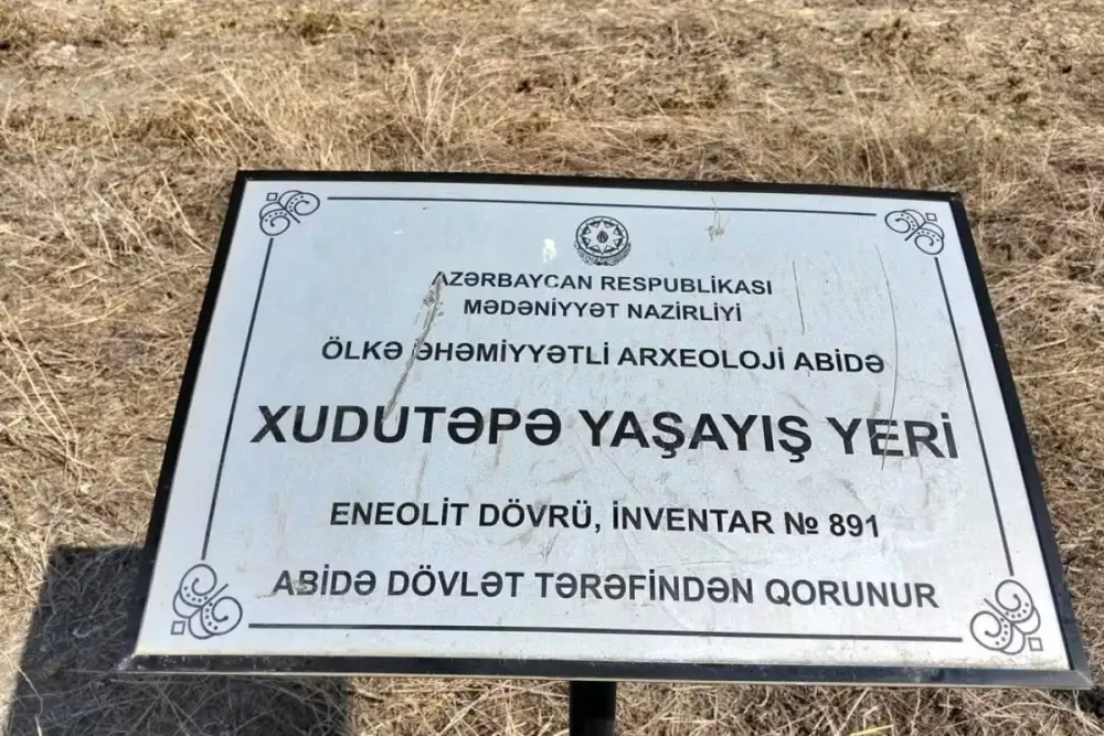 Cəlilabadın Xudutəpə yaşayış məskənində arxeoloji qazıntılara başlanıldı
