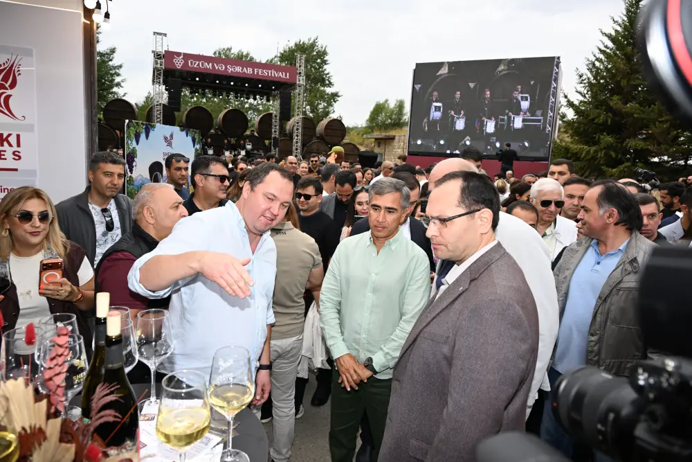 Şamaxıda Üzüm və Şərab Festivalının açılışı oldu — FOTOLAR