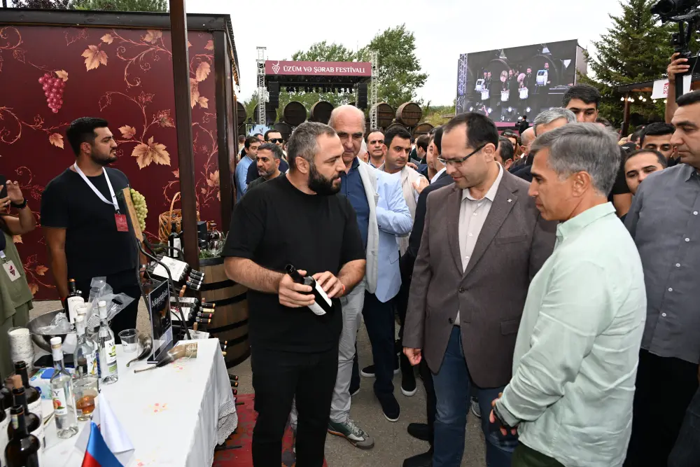 Şamaxıda Üzüm və Şərab Festivalının açılışı oldu — FOTOLAR