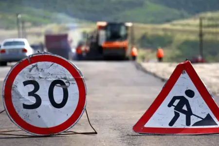 Bakıda bu yol çökdü - VİDEO