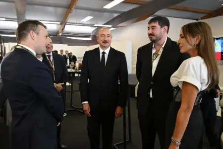 Prezidentlə ailəsinin Formula 1-dən FOTOLARI