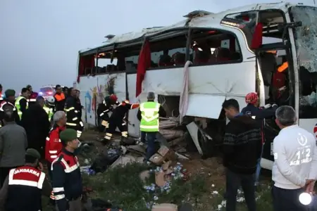Türkiyədə dəhşətli qəza: 7 nəfər öldü