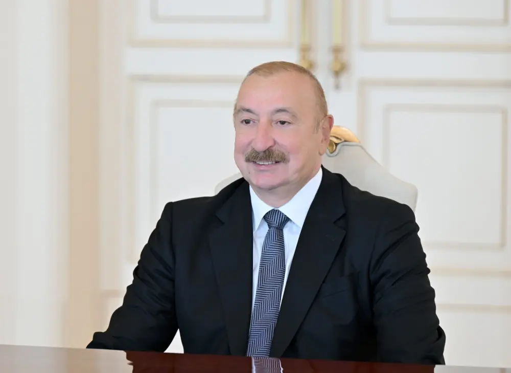 İlham Əliyev FİFA-nın prezidentini qəbul etdi