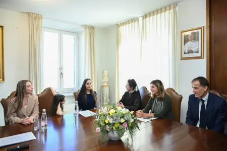 Leyla Əliyeva Raffaella Petrini ilə görüşdü