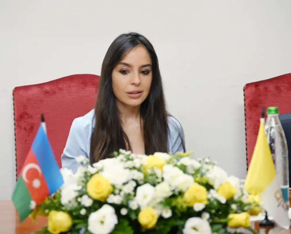 Leyla Əliyeva Raffaella Culiani ilə görüşdü