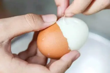 Yumurtanın qabığını asan soymaq üçün sadə üsul