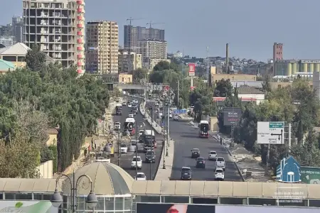 Qəza oldu, əsas prospektlərdən biri bağlandı