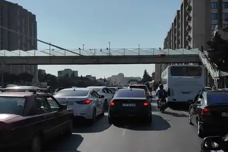 “Manatlıq” taksilərə qadağa qoyuldu - İnsanlar yollarda qaldı - Video