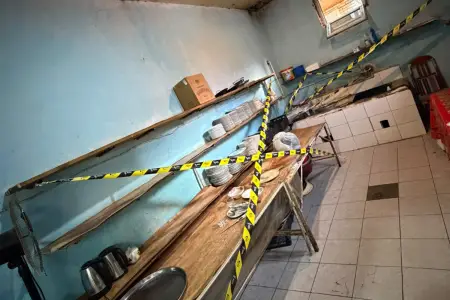 92 nəfərin zəhərləndiyi restoran bağlandı - FOTOLAR