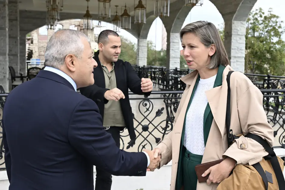 Avropa İttifaqı Şurasının üzvləri Şuşada - FOTO