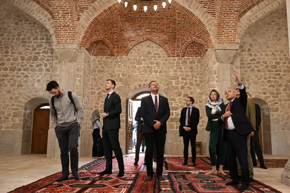 Avropa İttifaqı Şurasının üzvləri Şuşada - FOTO