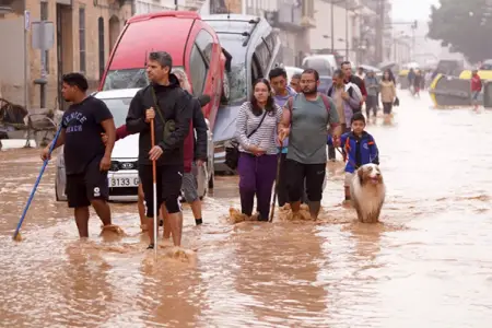 İspaniyada daşqınlar: 1 nəfər ölüb, 90 nəfər xilas edilib