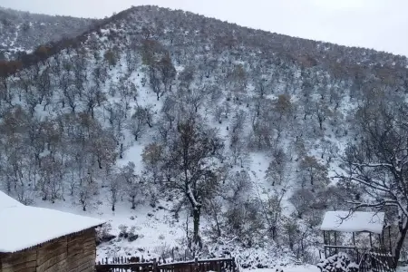 Yüksək dağlıq ərazilərə qar yağır - FAKTİKİ HAVA