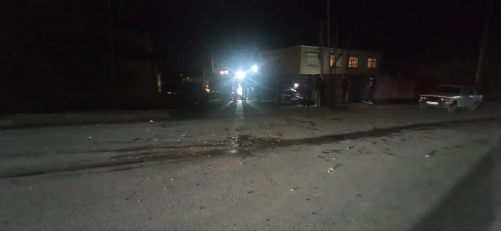 Xaçmazda AĞIR QƏZA: 2 yaralı var - FOTO