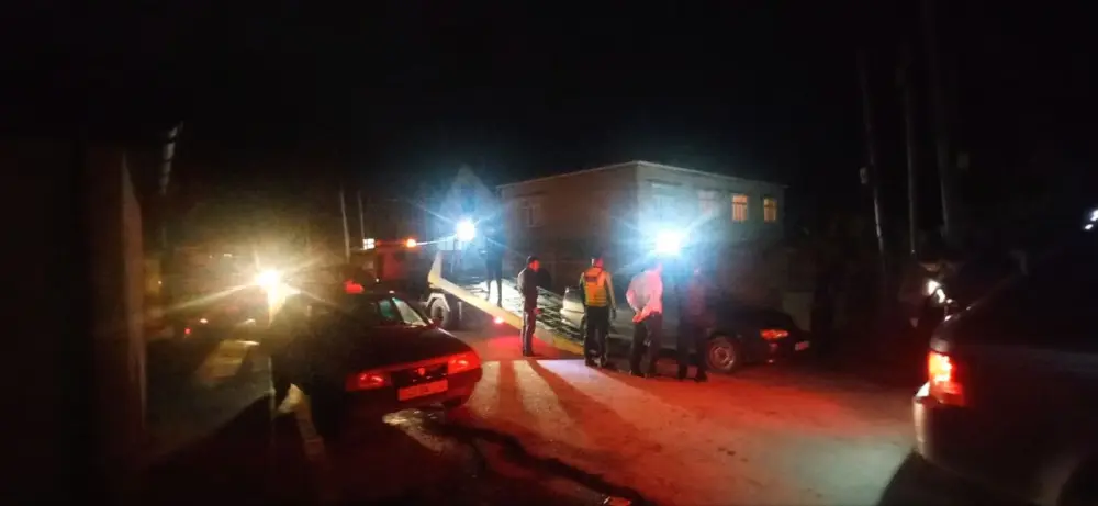 Xaçmazda AĞIR QƏZA: 2 yaralı var - FOTO