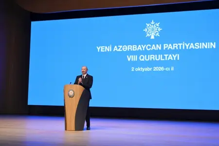 İlham Əliyevin sosial şəbəkə hesablarında YAP-ın VIII Qurultayındakı çıxışı ilə bağlı videoçarx paylaşıldı
