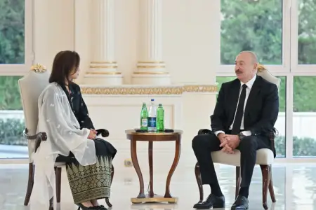 Prezident Malayziyanın yeni səfirini qəbul etdi - FOTOLAR