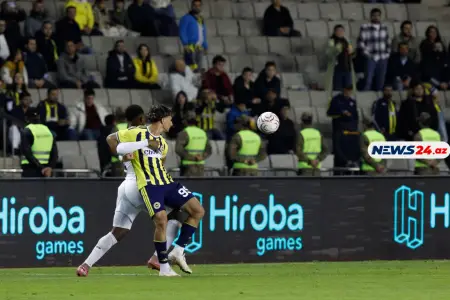 Qalmaqallı "Turan Tovuz" - "Fənərbağça" oyunundan FOTOLAR