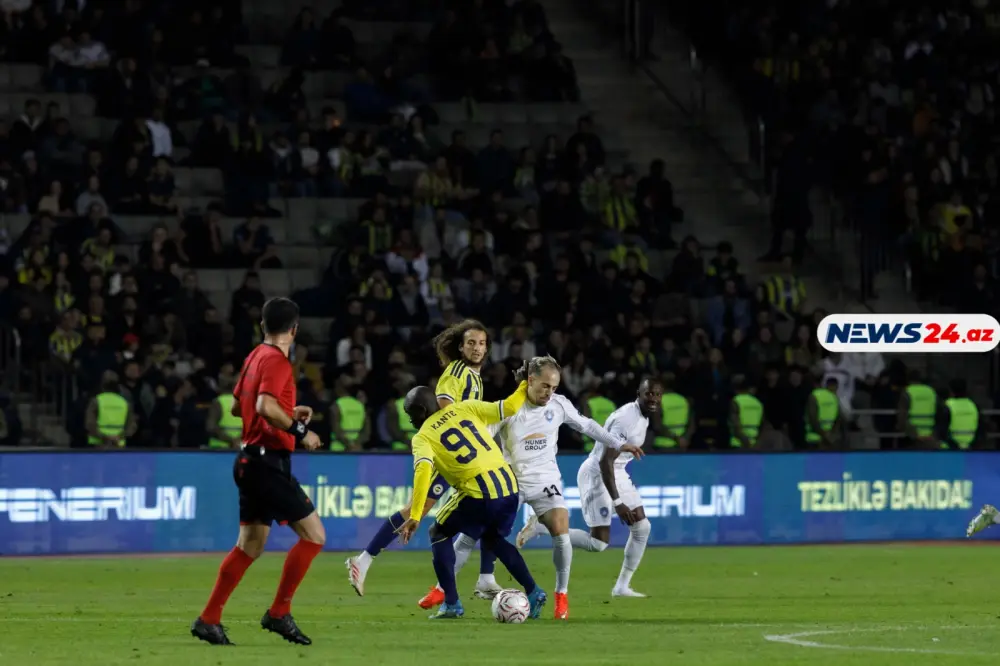 Qalmaqallı "Turan Tovuz" - "Fənərbağça" oyunundan FOTOLAR