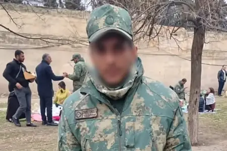 Zəngəzurda saxlanılan azərbaycanlı hərbçi İrəvana aparıldı