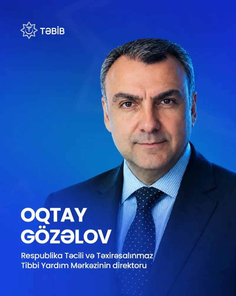 "Təcili yardım"a direktor təyin edildi