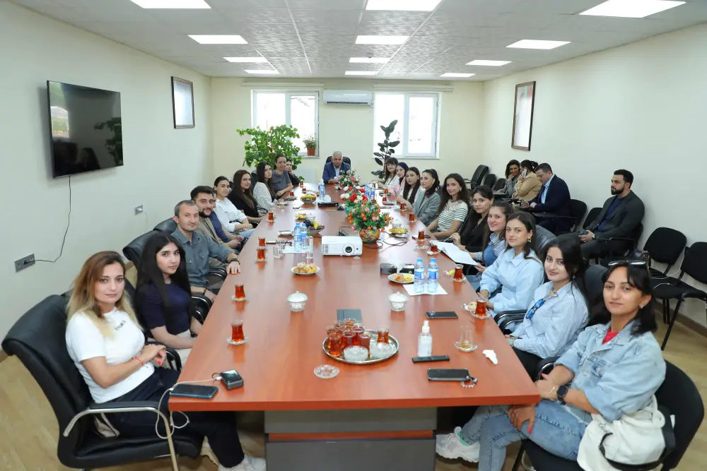 “Azərsun Holdinq” Təmizlik Kağızları Fabrikinə mediatur keçirib - Foto