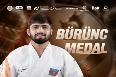 Azərbaycan cüdoçusu dünya çempionatında bürünc medal qazandı