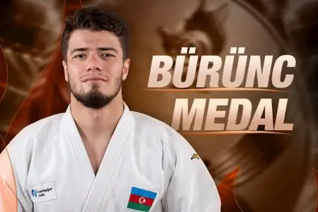 Azərbaycan cüdoçusu dünya çempionatında bürünc medal qazandı