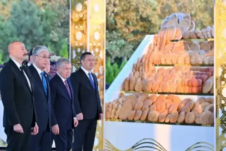 Prezidentlər Kulinariya Festivalı ilə tanış oldular - FOTOLAR