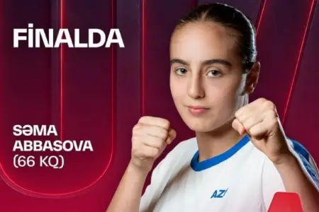 Səma Avropa Çempionatında finala çıxdı
