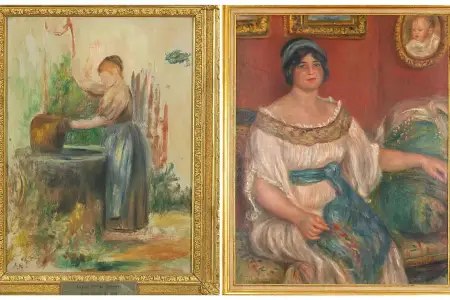 Fransada Renuarın oğurlanmış rəsmləri tapıldı