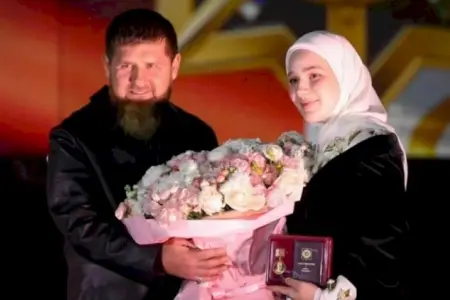 Ramzan Kadrov qızını Çeçenistanın ən yüksək ordeni ilə təltif etdi