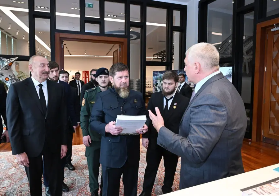 İlham Əliyev və Ramzan Kadırov “Bakı Ağ Şəhər”də oldular - FOTOLAR