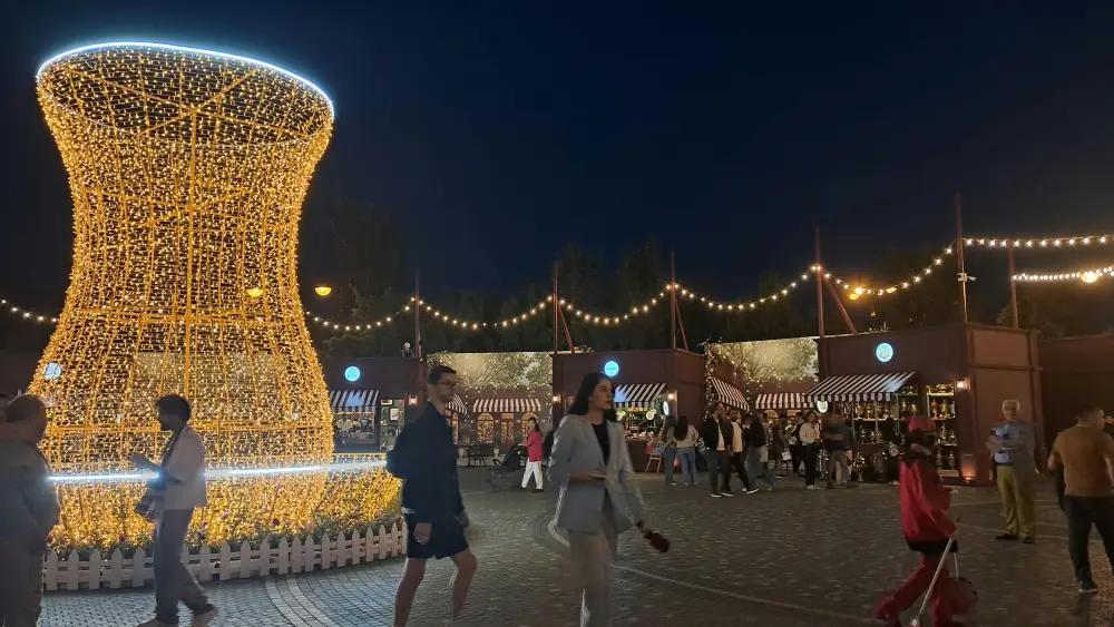 Bakı bulvarında milli çay ənənələrimiz yaşadılır - FOTOLAR